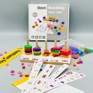 لعبة block matching - فكرة تويز