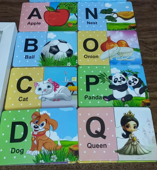 بازل الحروف الانجليزية "Letters&Words"